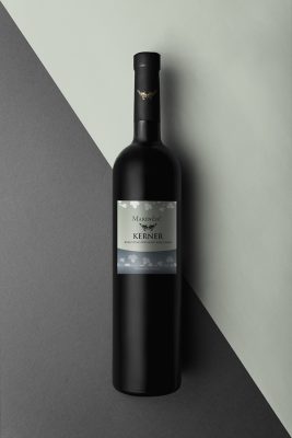 Photographed bottle in a studio environment with two different label sizes. Perfect to showcase your wine label design.